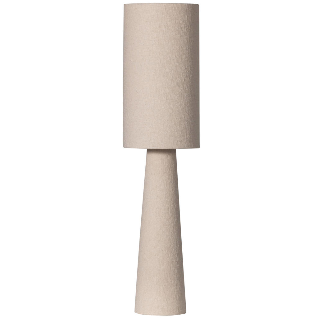 WOOOD Loft tafellamp - Metaal/Bouclé - Naturel - (90xø22 cm)