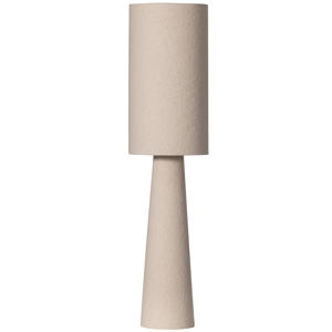 Loft tafellamp - Metaal/Bouclé - Naturel - (90xø22 cm)