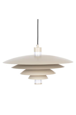 Cole hanglamp Metaal Roze/ Grijs