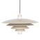 Zuiver Cole hanglamp Metaal Roze/ Grijs