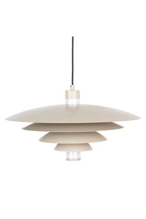 Cole hanglamp Metaal Roze/ Grijs