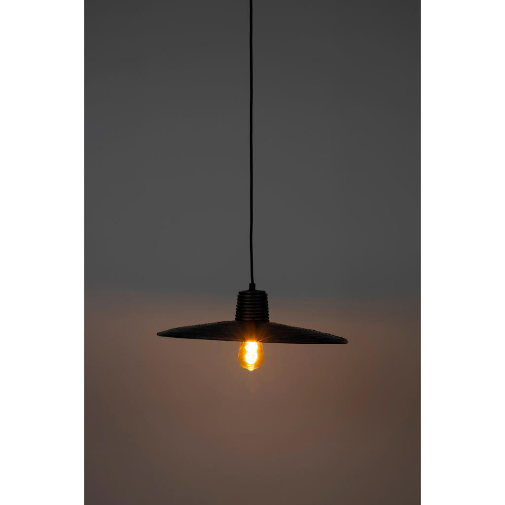 Zuiver Balance hanglamp 45 cm (M) Rotan Zwart