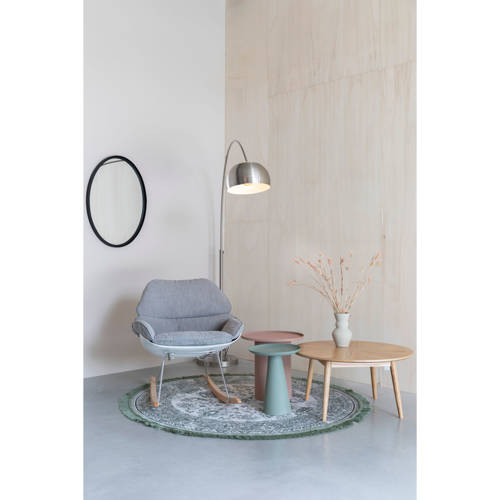 Housecraft Living Metal Bow Vloerlamp/ Booglamp Metaal Zilver afbeelding
