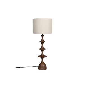 Cath tafellamp Hout Bruin