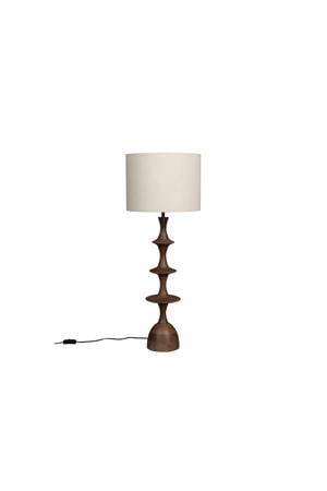 Cath tafellamp Hout Bruin