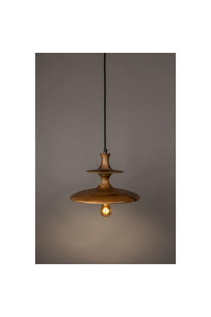 Cath hanglamp 34 cm (S) Hout Bruin
