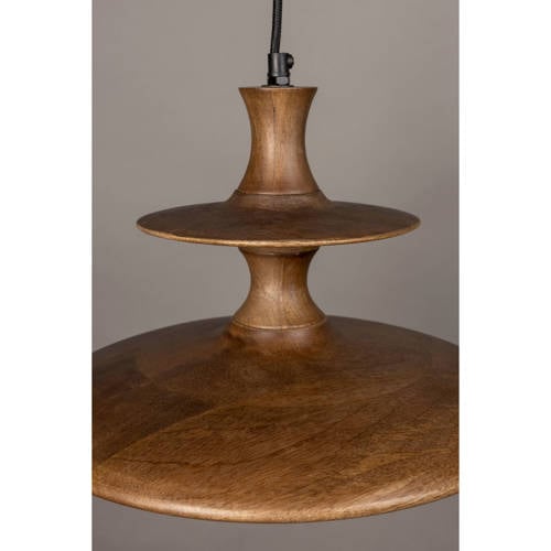Dutchbone Cath hanglamp 34 cm (S) Hout Bruin afbeelding