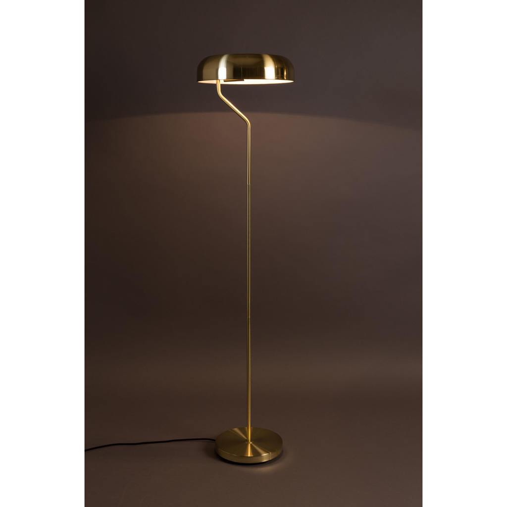 Vloerlamp Verona brons met ovale kap - Light Collection Vloerlamp Verona brons met ovale kap - Light Collection
