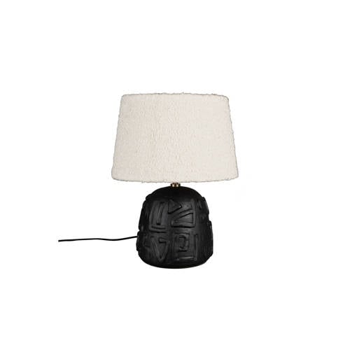 Dutchbone Renzo tafellamp - Zwart afbeelding