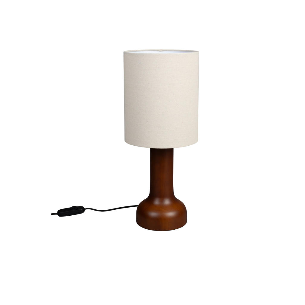 Dutchbone Jones tafellamp Hout - Beige