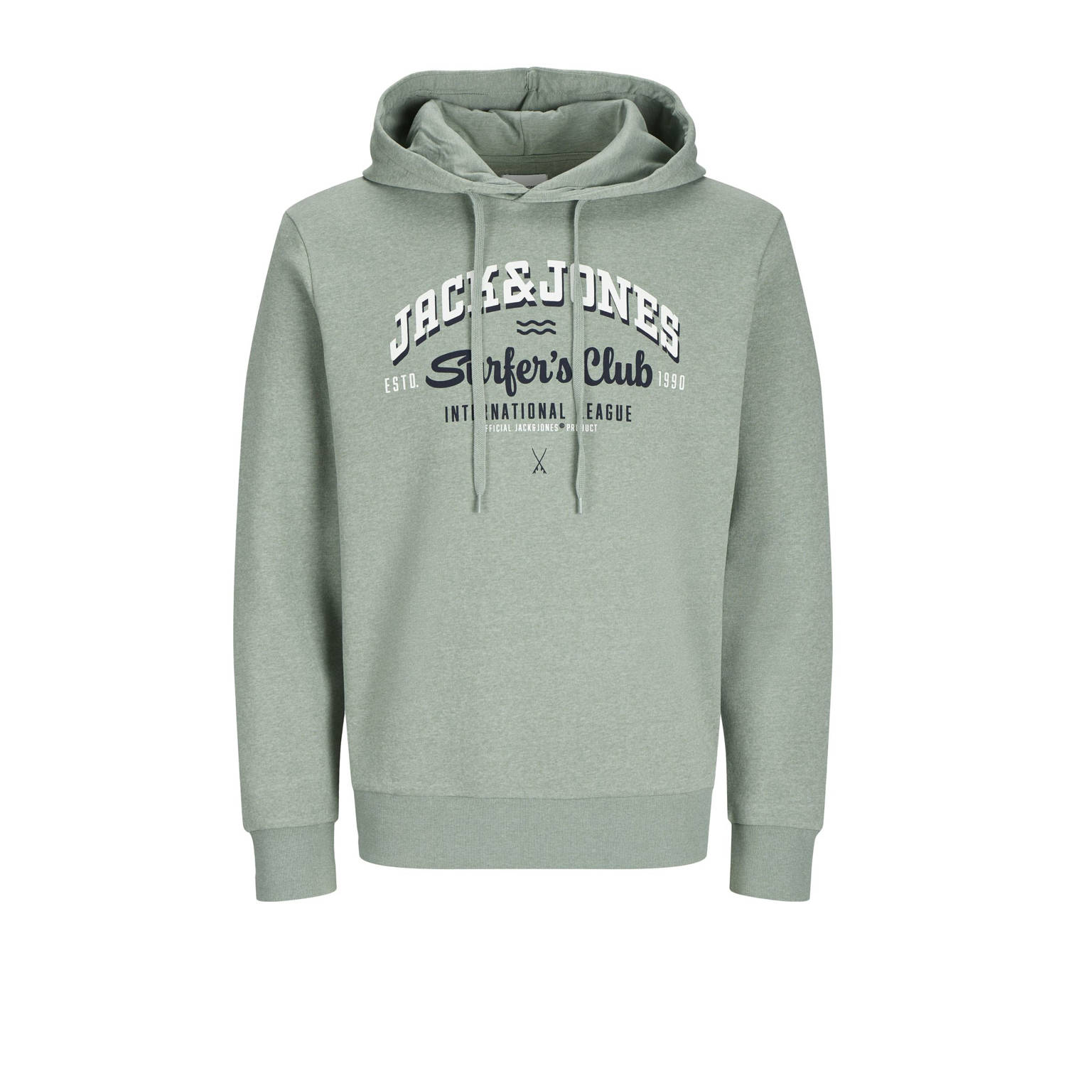 Jack & Jones PlusSize Hoodie JJELOGO SWEAT HOOD 2 COL 24 25 NOOS PLS