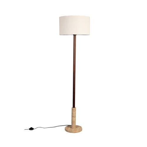 Dutchbone Jackson vloerlamp/ staande lamp Travertin afbeelding