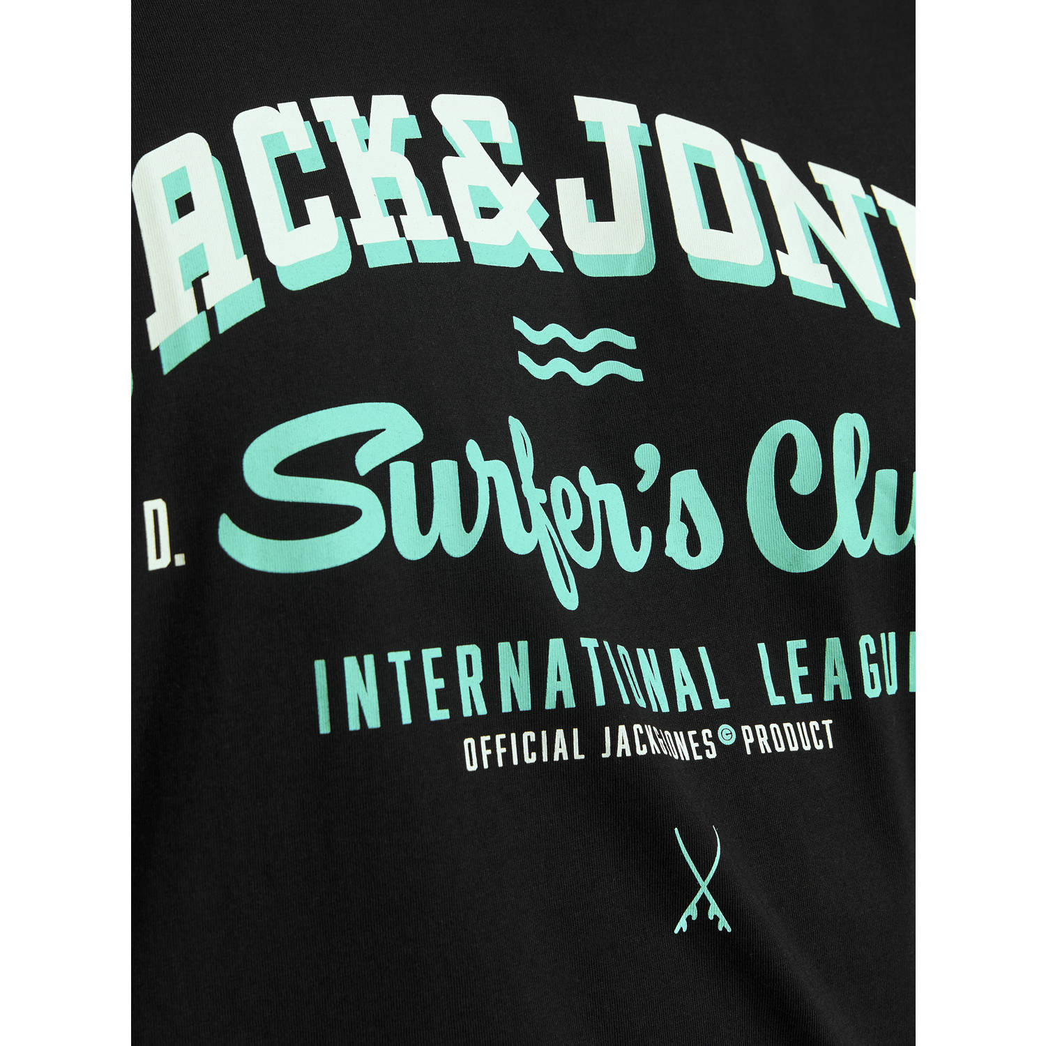 JACK & JONES PLUS SIZE T-shirt zwart