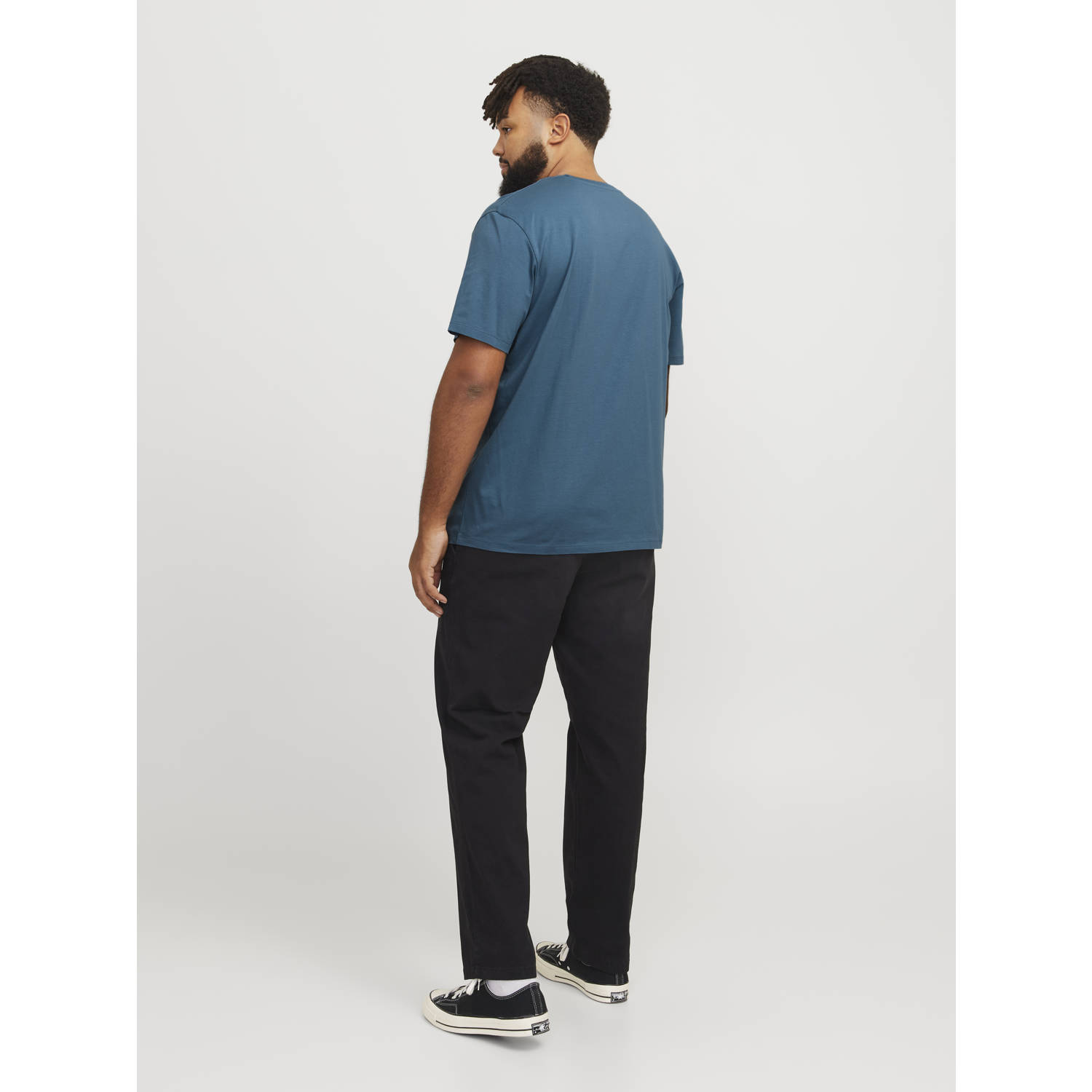 JACK & JONES PLUS SIZE T-shirt blauw