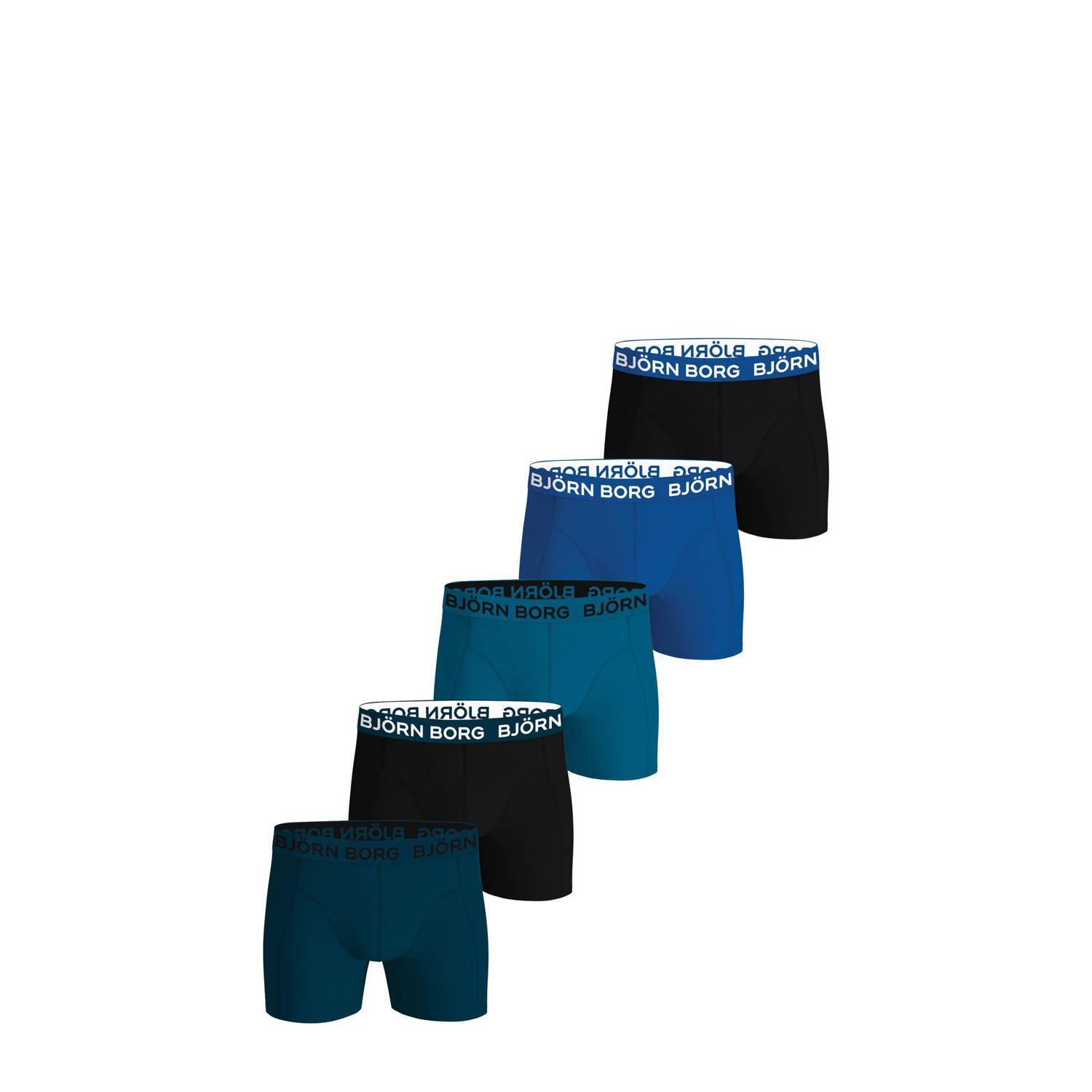 Bjorn Borg Björn Borg Cotton Stretch Boxershorts Heren (5-pack)