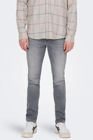 slim fit jeans ONSLOOM grey denim