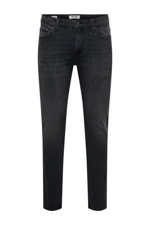 ONSLOOM loose regular fit jeans zwart