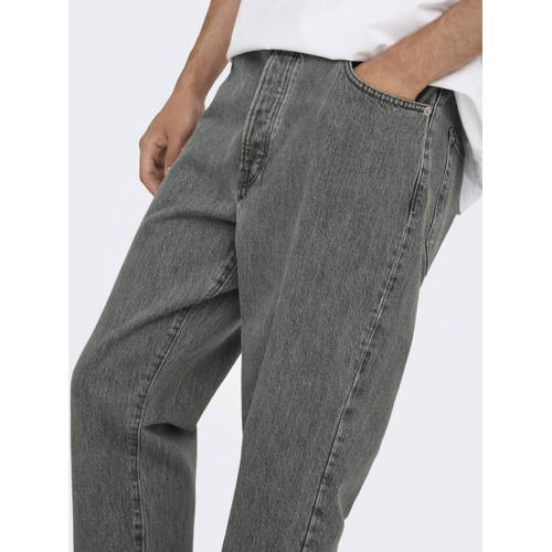 ONLY & SONS ONSTYE loose fit jeans grey denim afbeelding