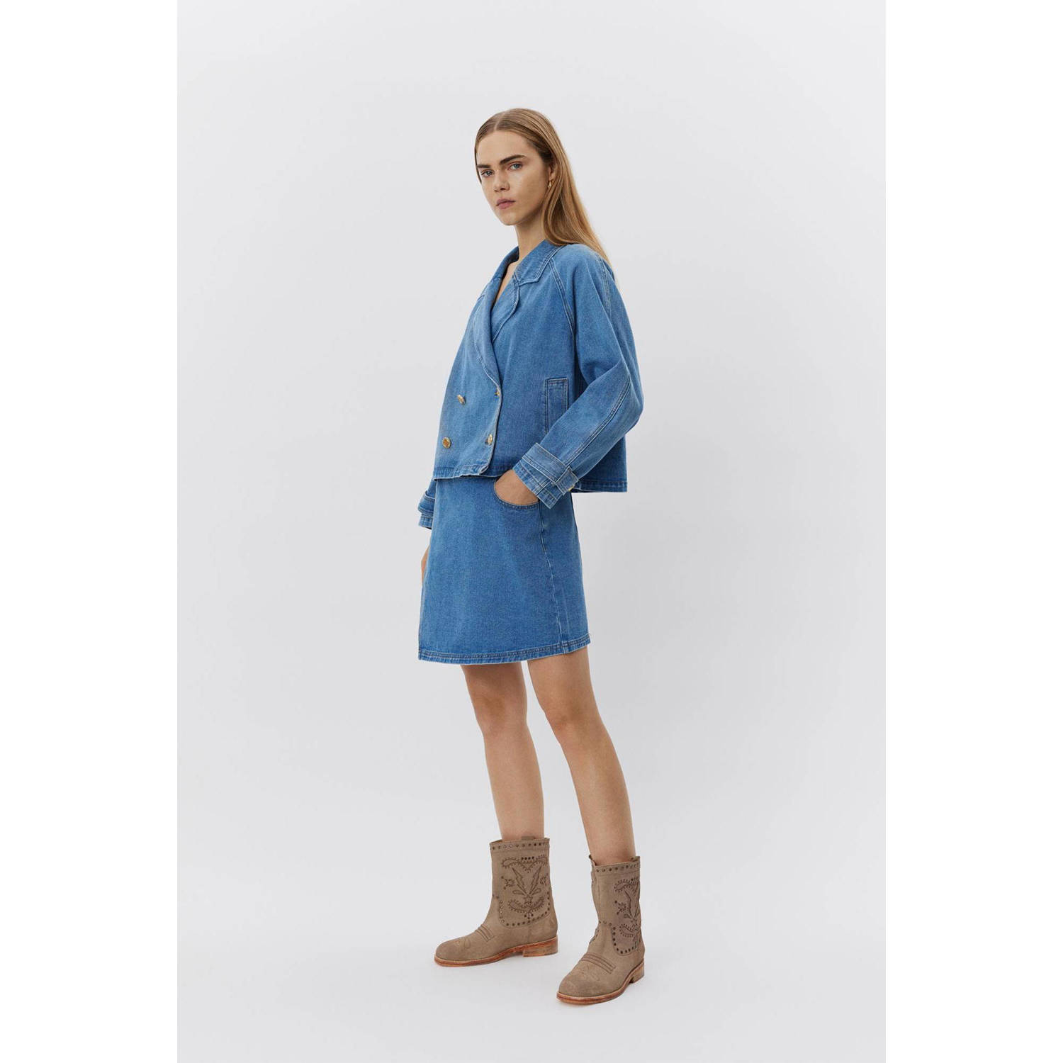 Sofie Schnoor spijkerjas blauw