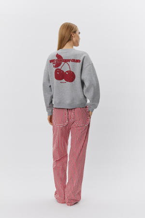 sweater grijs melange