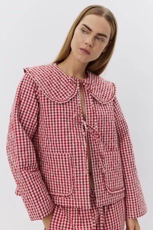 jasje quilted rood