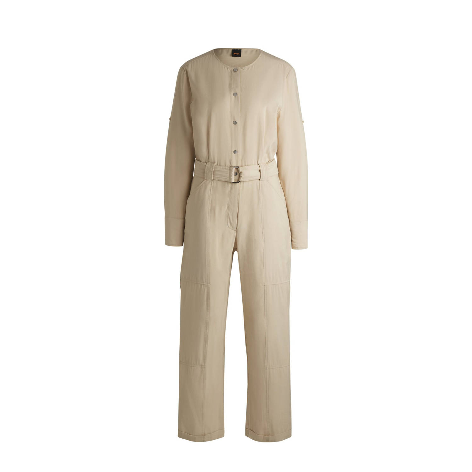 Boss Orange Jumpsuit met tailleriem model 'Daiyla'