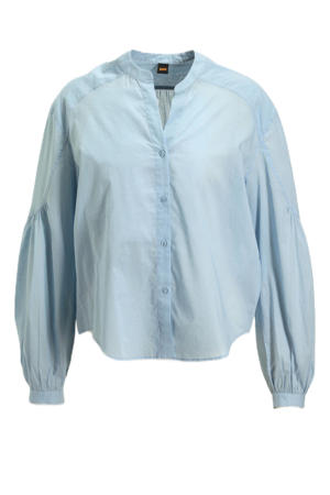 blouse blauw