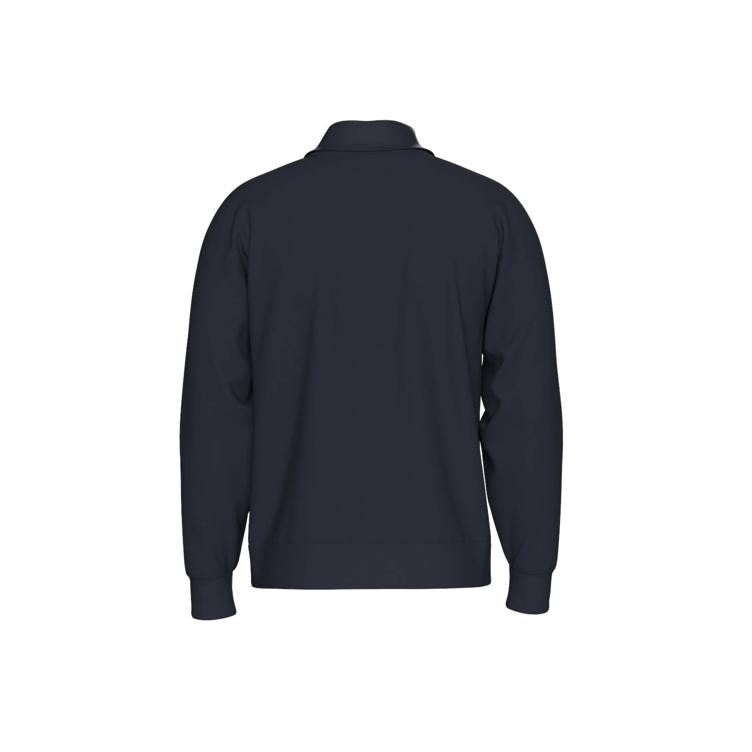 SELECTED HOMME halve rits sweater SLHBRANDON donkerblauw