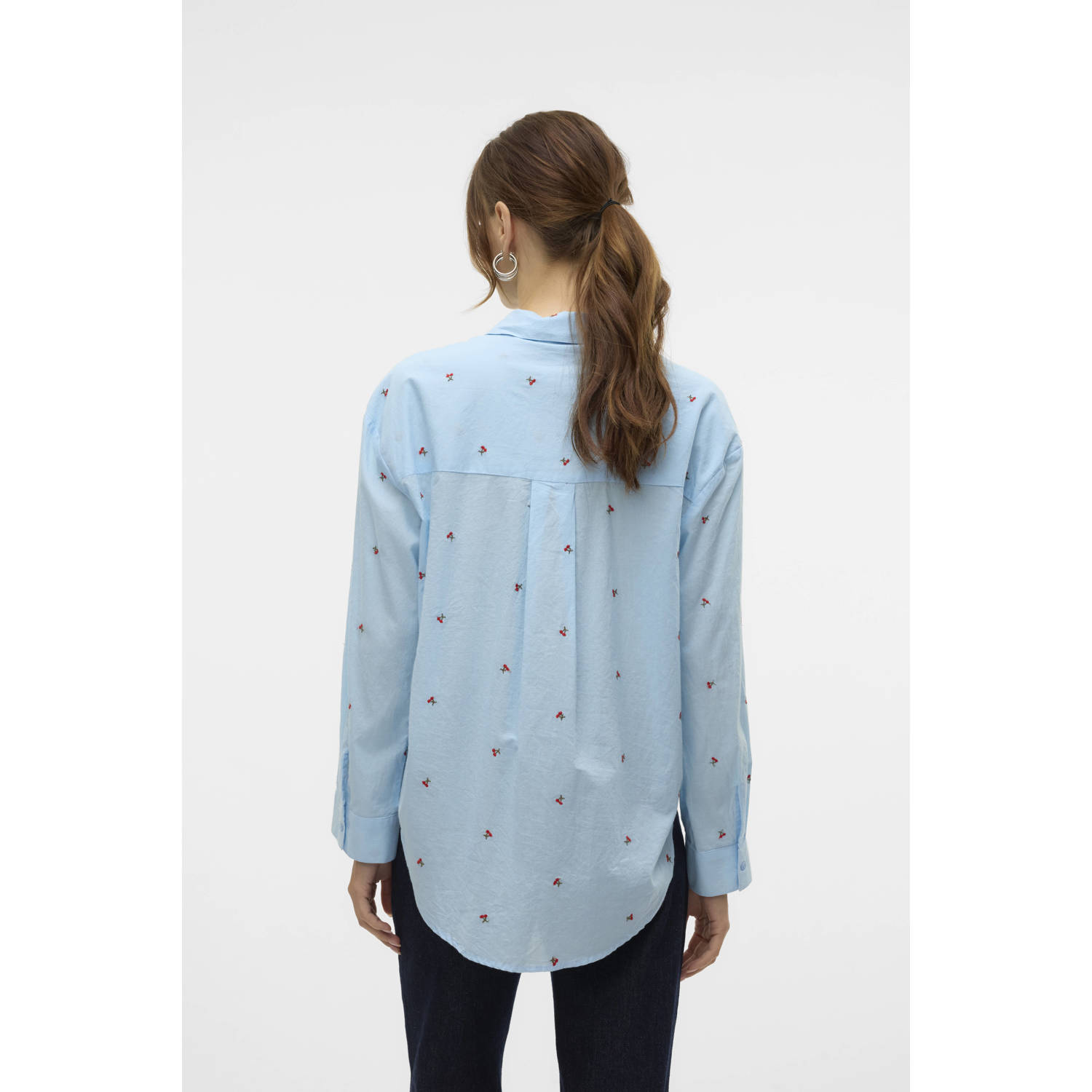 VERO MODA blouse blauw