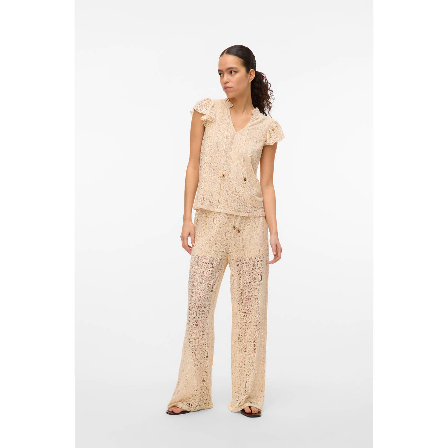 VERO MODA top taupe