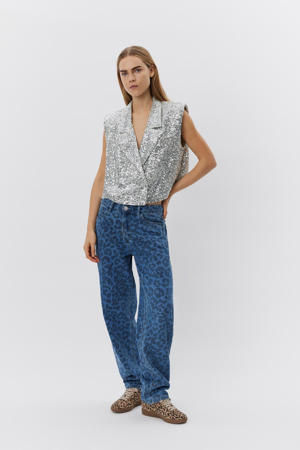 gilet zilver