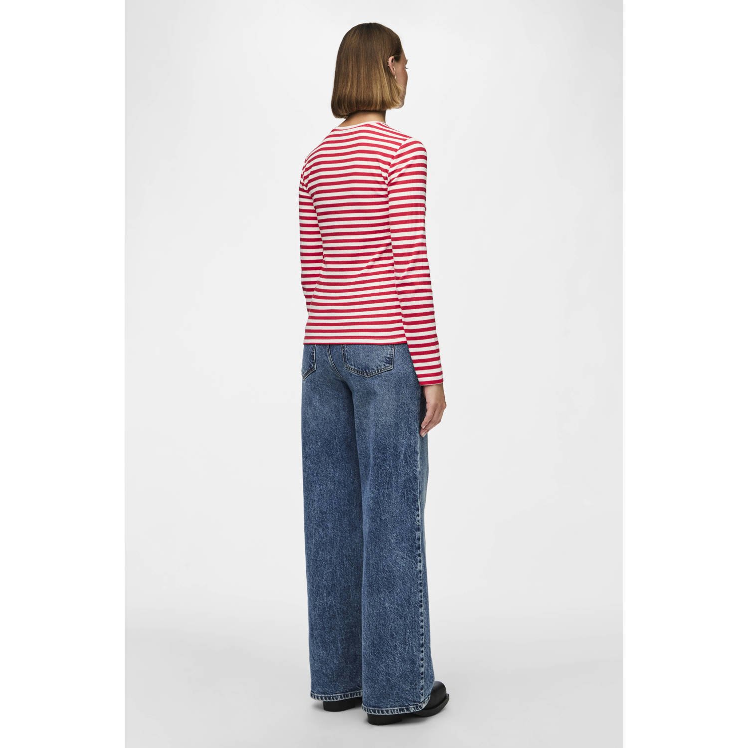 PIECES top donkerviolet