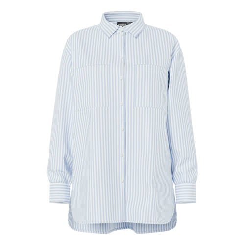 PIECES blouse blauw afbeelding
