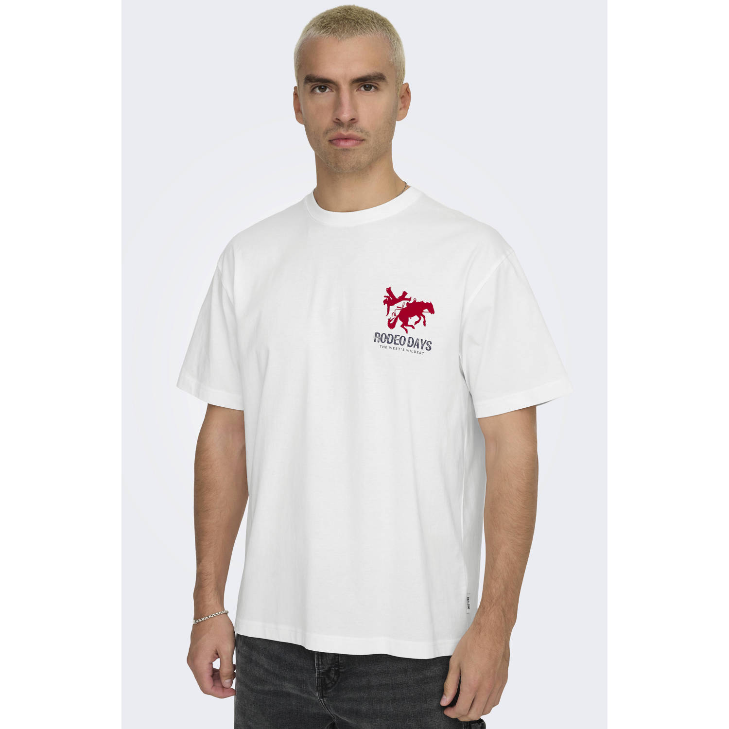 ONLY & SONS T-shirt wit