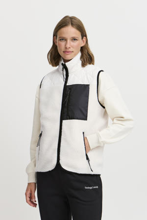 bodywarmer wit/zwart