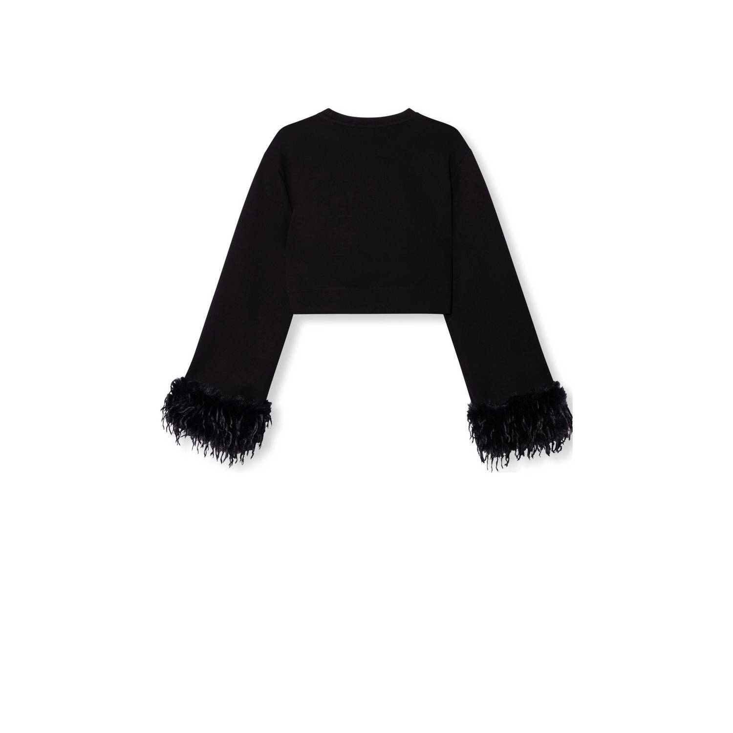 Refined Department cropped top zwart