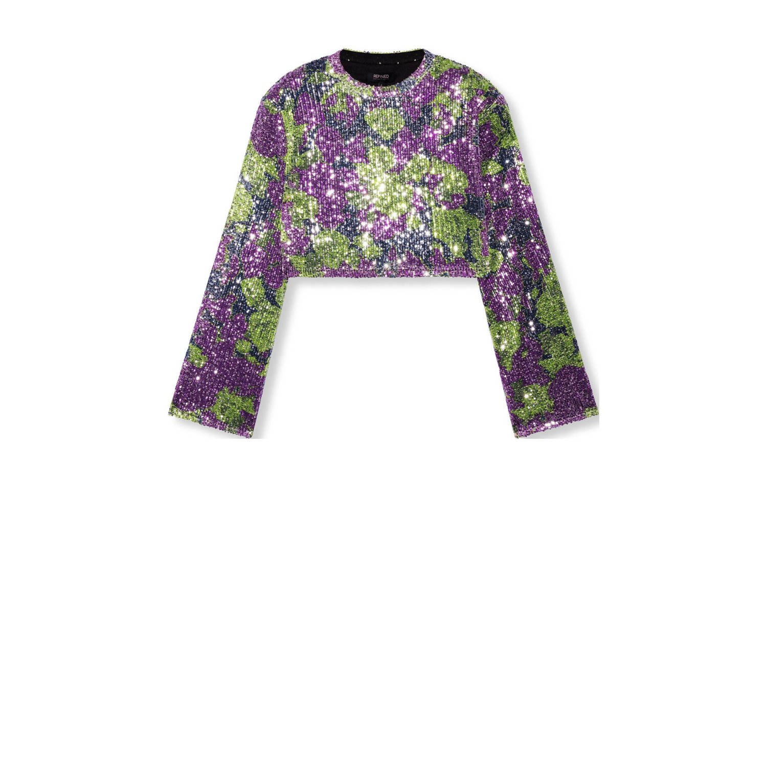 Refined Department Paarse Carina Top voor Vrouwen Purple Dames