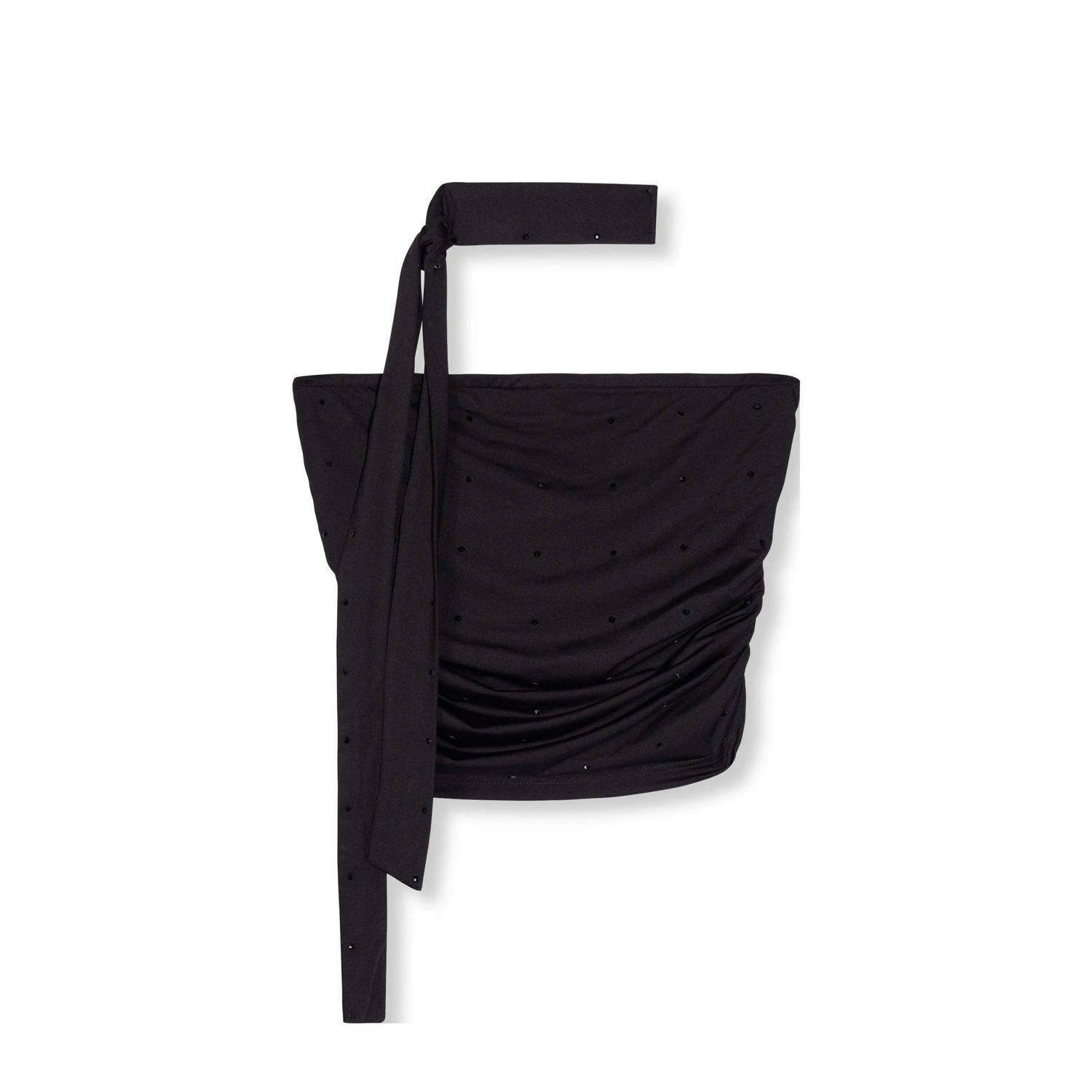 Refined Department strapless top zwart