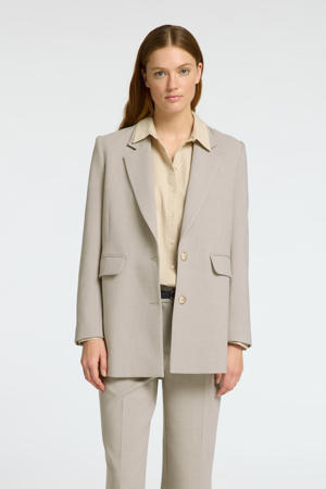 oversized blazer blazer beige
