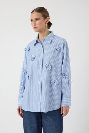 blouse lichtblauw