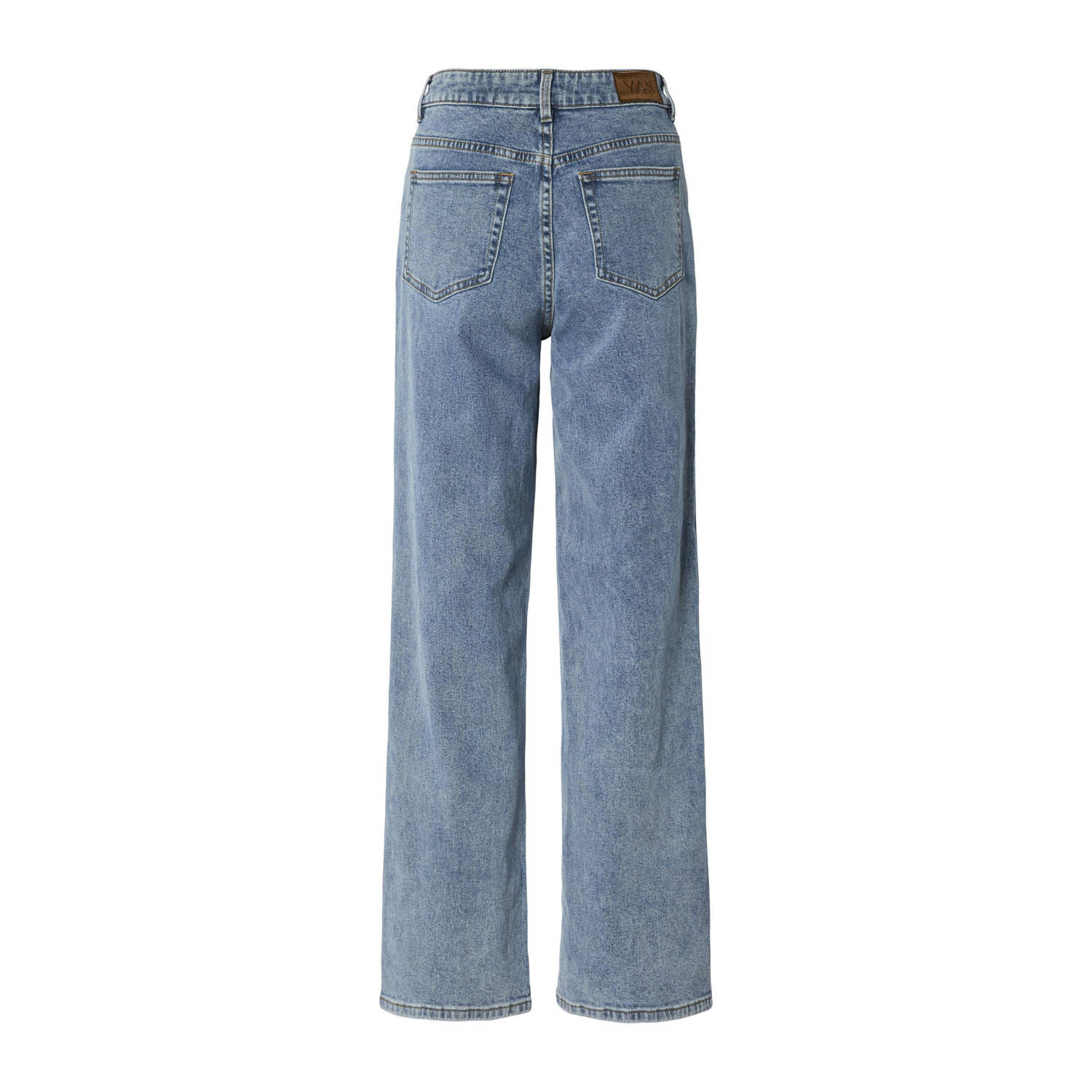 Y.A.S high waist medium blue denim