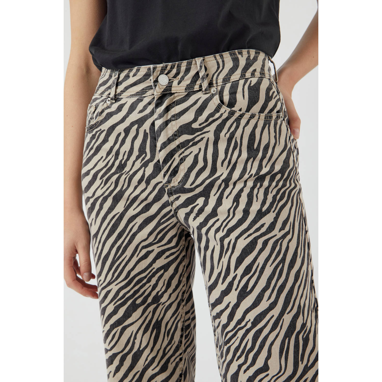 Y.A.S high straight leg jeans