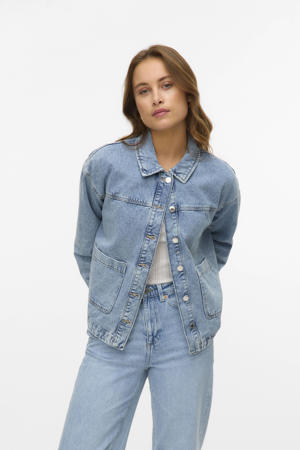 spijkerjas medium blue denim