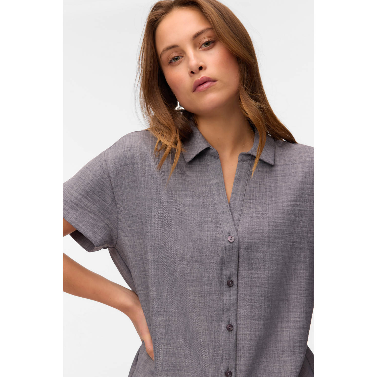 VERO MODA blouse antraciet