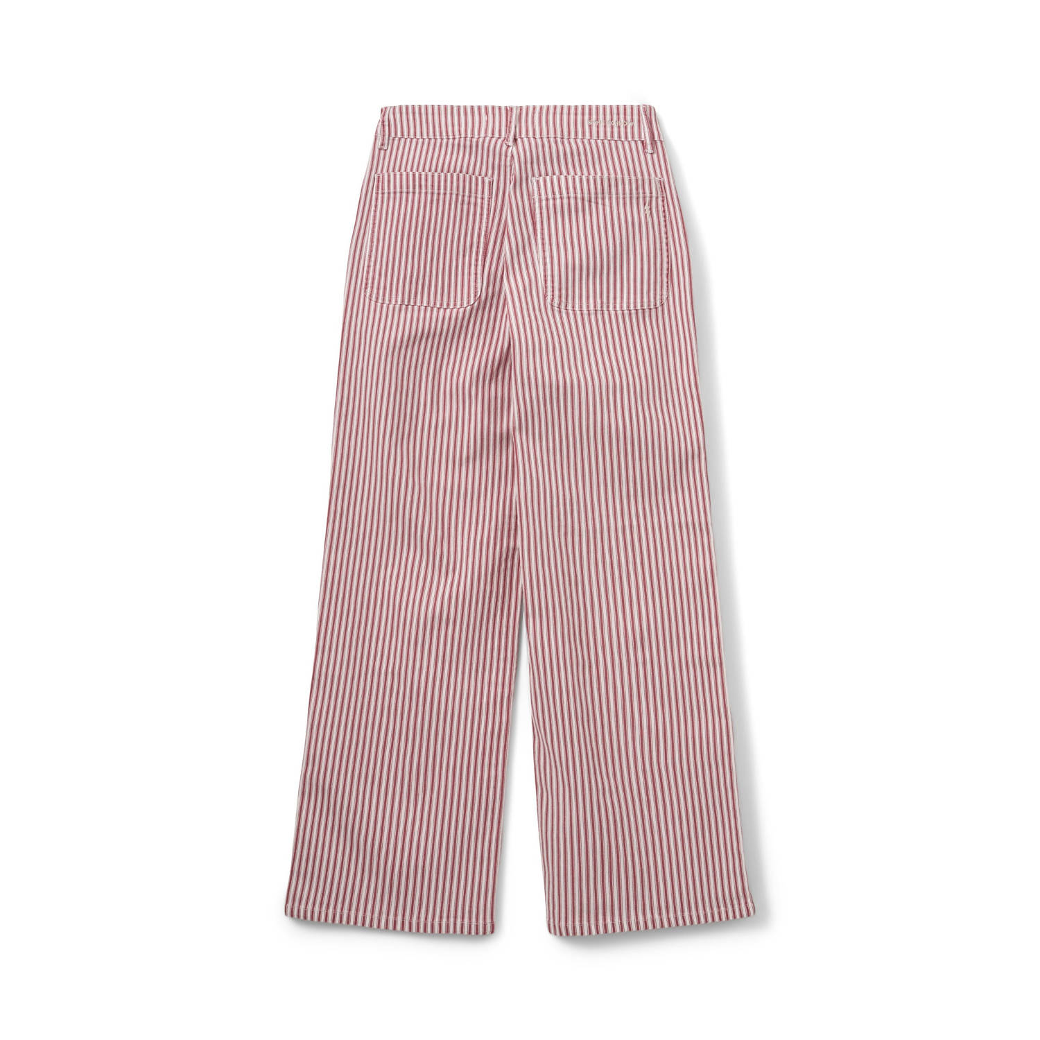 Sofie Schnoor high waist wide leg jeans rood