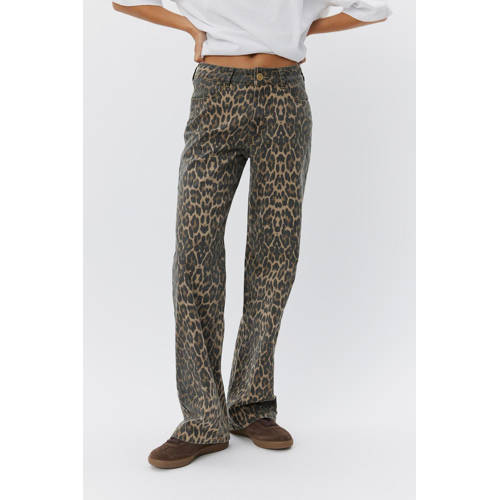 Sofie Schnoor jeans regular waist bruin afbeelding