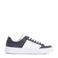 Tommy Hilfiger leren sneakers wit/donkerblauw