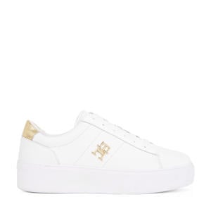 leren sneakers wit