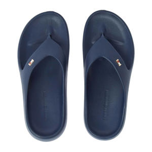   teenslippers donkerblauw