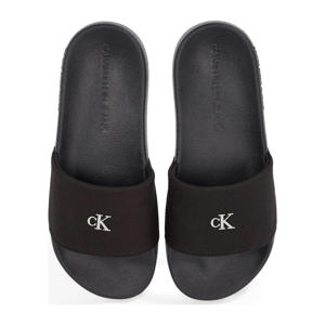   badslippers zwart
